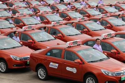 南寧迎來電動出租汽車時代 首批300輛新車正式投運(yùn)，開啟綠色出行新篇章